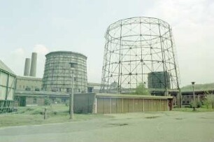 Kühlturm 6, 5, 3, Schornsteine Vorschaltanlage, Kühlturm 1, von SO