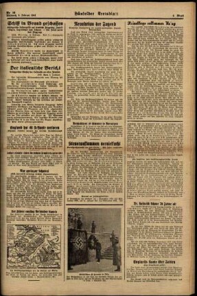 Zweite Ausgabe vom Mittwoch, den 05. Februar 1941.