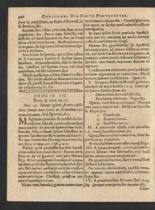 Concio VII.