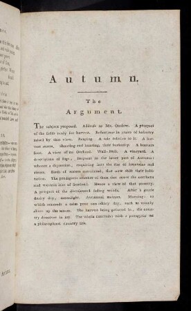 301-440, Autumn. The Argument.