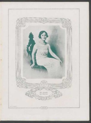 [Fotografía de] Sta. Haydée Cat Alvarez