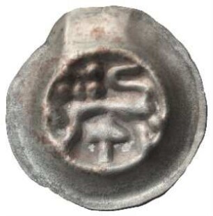 Fundmünze, Hohlpfennig, 1296 - 1412