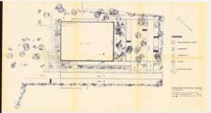 Pädagogische Hochschule, Duisburg Grünflächen: Gartenplan 1:200 Flächenberechnung