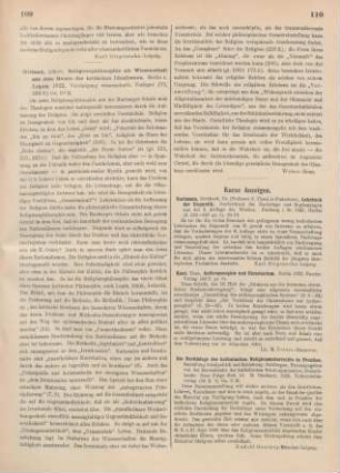 110 [Rezension] Bartmann, Bernhard, Lehrbuch der Dogmatik