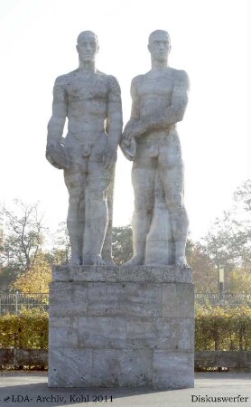 Diskuswerfer; Berlin, Charlottenburg-Wilmersdorf