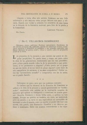 De C. Villalobos Domínguez