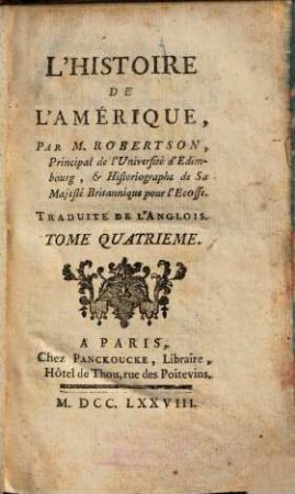 L' Histoire de l'Amérique, 4