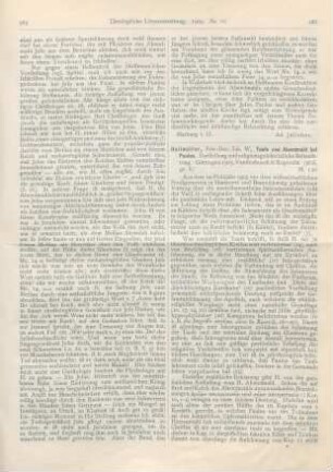 286-288 [Rezension] Heitmüller, Wilhelm, Taufe und Abendmahl bei Paulus
