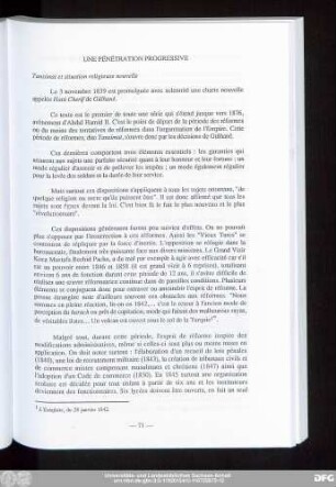 Tanzimat et situation religieuse nouvelle