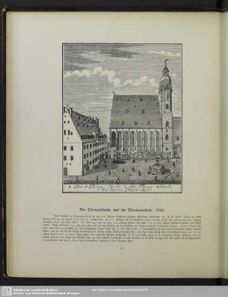 Die Thomaskirche und die Thomasschule