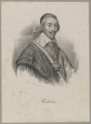 Bildnis des Armand Richelieu