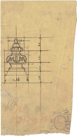 Pfann, Paul; München, Prinzregentenstr. 14; Haus Hartl - Fassadenskulptur (Ansicht)