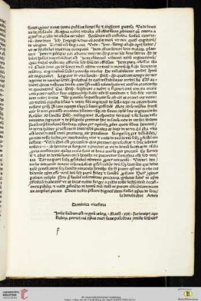 Dominica vicesima