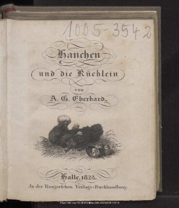 Hanchen und die Küchlein