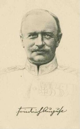 Friedrich August III., König von Sachsen (1865-1932), in Uniform mit Orden, Brustbild