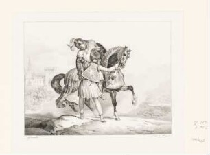 Lara blessé, aus: Lord Byron, "The Corsaire", London 1814