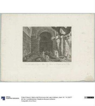Interno dell`Emissario del Lago di Albano