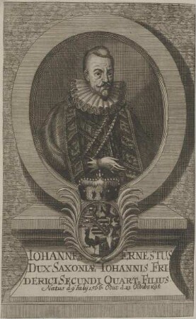 Bildnis des Iohannes Ernestus Dux Saxoniae