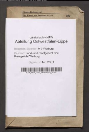 Erblasser: Menke, Gerhard: