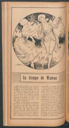 En tiempo de Wateau - [Publicidad]