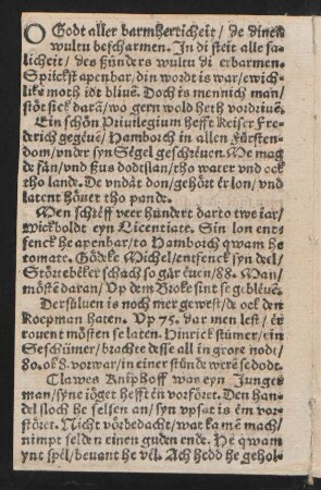 O Godt aller barmherticheit/ de dinen || wultu bescharmen.