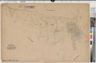Weetfeld (Hamm), Umlegung Weetfeld, Bl. 9 Urkarte I Bönen Flur 10