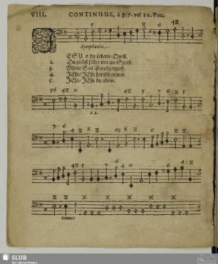 VIII. Jesu o du Lebensquell