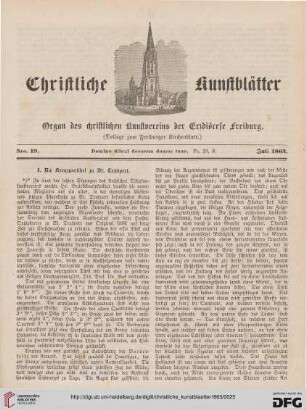 Nr. 19 (Juli 1863)