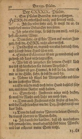 Der CXXXIX. Psalm