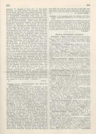 453-454 [Rezension] Nonnemann, Friedrich, Christenthums Ende