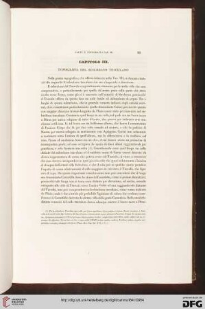 Capitolo III: Topografia del suburbano tuscolano