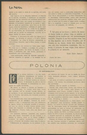 Polonia : Su resurrección