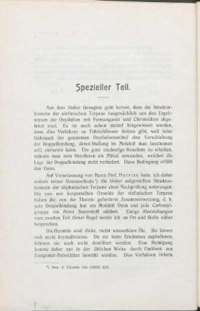Spezieller Teil.