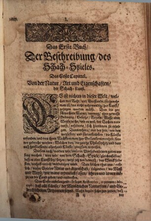 Das Schach- oder König-Spiel : In vier unterschiedene Bücher, mit besonderm fleiß, gründ- und ordentlich abgefasset ...