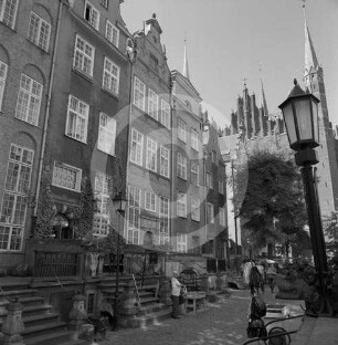 Bürgerhäuser der ul. Mariacka (Frauengasse) Danzig
