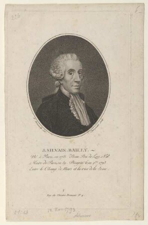 Bildnis des Jean Sylvain Bailly