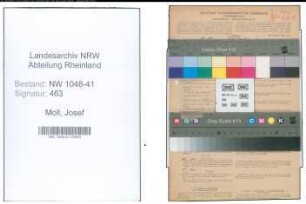 Entnazifizierung Josef Moll , geb. 19.03.1895 (Polizist)