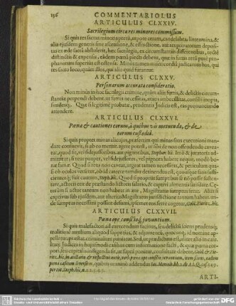 Articulus CLXXV. Personarum accurata consideratio