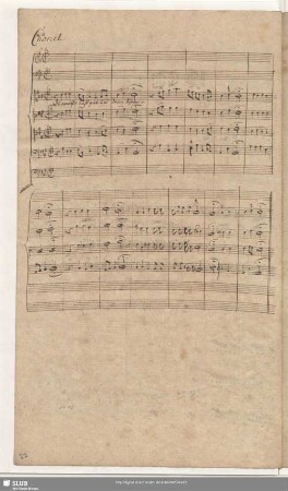 Choral: Du wertes Licht gib uns deinen Schein