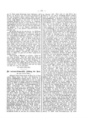 Die national-ökonomische Stellung der Frau