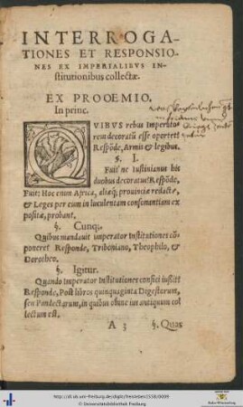 Ex Prooemio