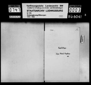 Auswanderungen, Langenbeutingen mit Teilgemeinde Neudeck