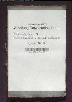 Illegale Amtsführung des Frankfurter Chirurgen Johann Philip Münch auf den Dören [bei Augustdorf]