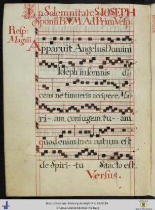 [139v - 140r] In solemnitate s. Joseph (Nachtrag).