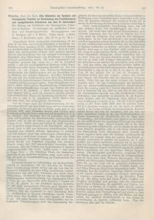529-531 [Rezension] Künstle, Karl, Eine Bibliothek der Symbole und theologischer Tractate zur Bekämpfung des Priscillianismus und westgothischen Arianismus aus dem VI. Jahrhundert