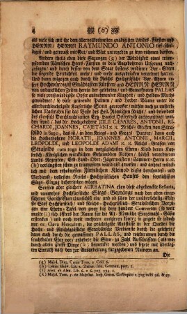 Da Raymundus Antonius Des Heiligen Römischen Reichs Fürst und Herr, Herr Als Hochwürdigister Bischoff zu Eychstädt [et]c. Den Vorgang der Consecration gnädigst beliebten und daraufhin ... offentliche Tafel gehalten wurde; lassete sich Aureatina Die geheiligte Römische Gastmahle ... beygehen