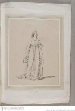 Lady Hamilton als Priesterin
