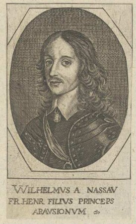 Bildnis von Wilhelmus a Nassau