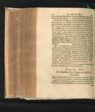 Titulus XVII. De Duobus Reis Stipulandi & Promittendi.