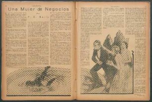 Una mujer de negocios